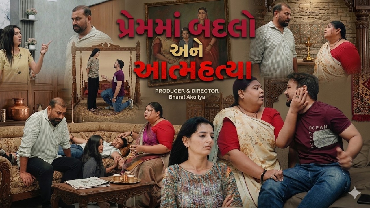 પ્રેમમાં મળ્યો દગો! બદલો લેવા પહોંચી આત્મહત્યાએ 😳 | Gujarati Short Film | Gullu Love Story