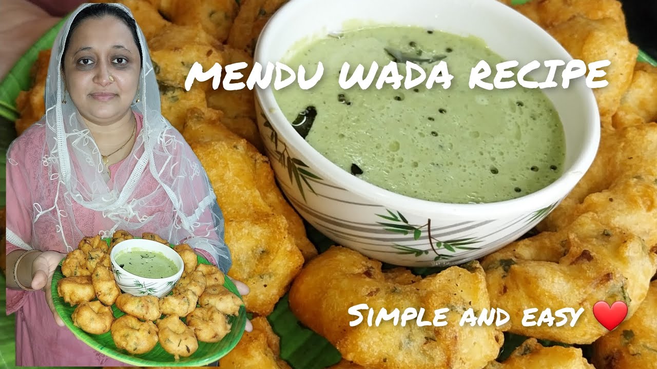 MENDU WADA RECIPE |HOW TO MAKE  MENDU WADA RECIPE |SIMPLE AND EASY  TASTY  |jilanishabnamvlog