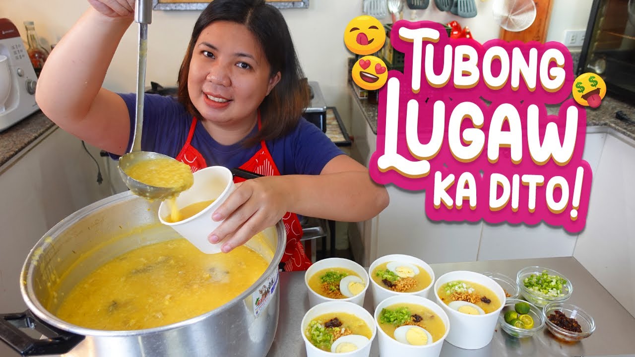 LUGAW Negosyo Recipe with Costing