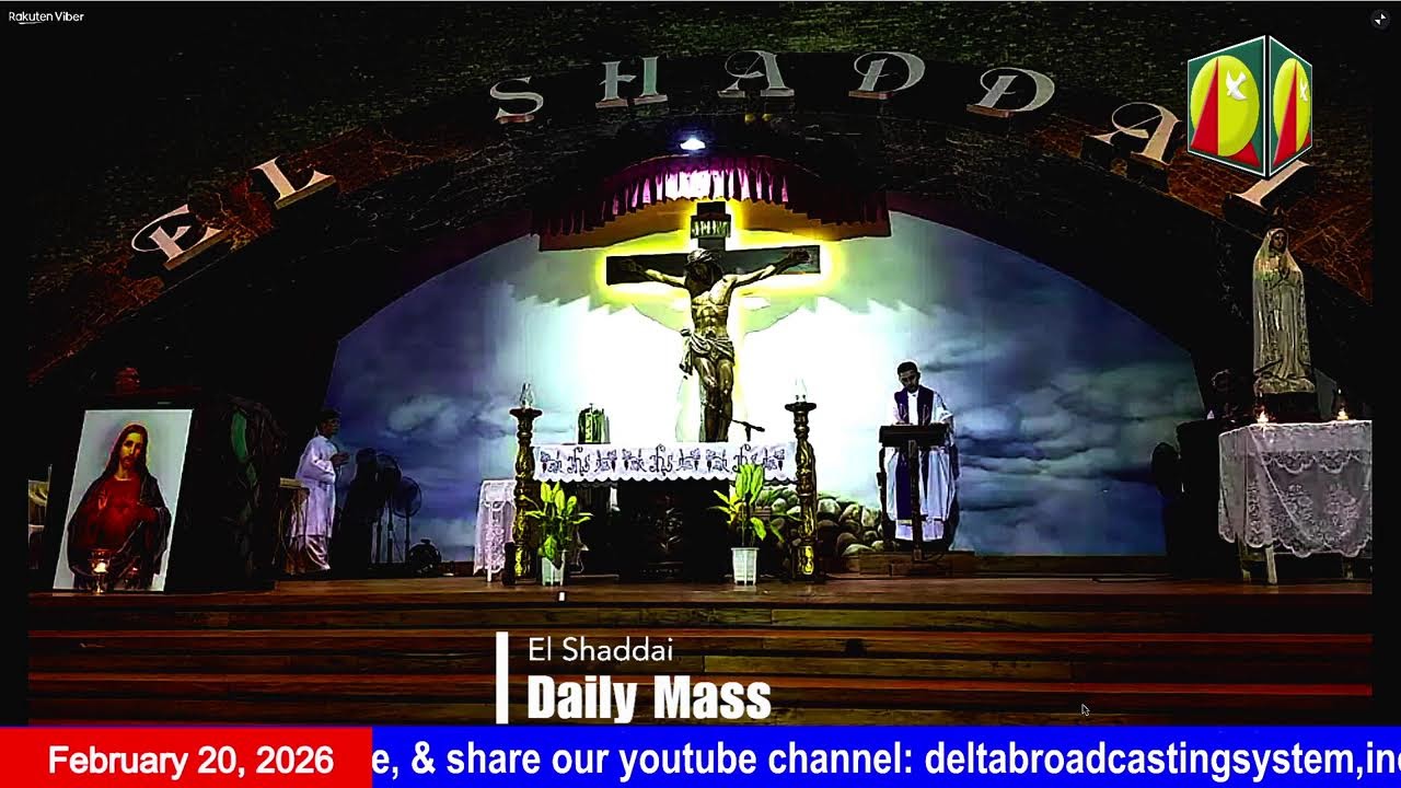 DWXI 1314 AM Live Streaming I Friday (February 20, 2026) #dailymass