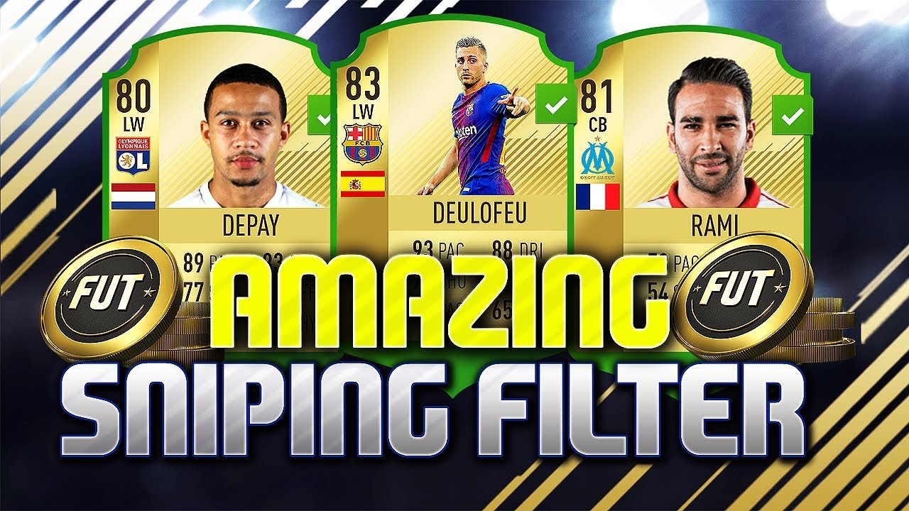AMAZING SNIPING FILTER! - FIFA 18