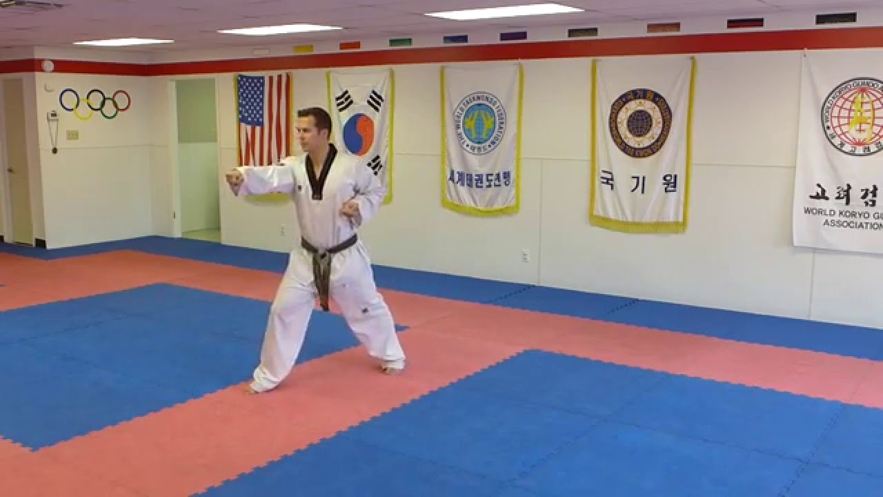 Taekwondo Forms Poomsae Ilyo - 9th Degree Black Belt Form