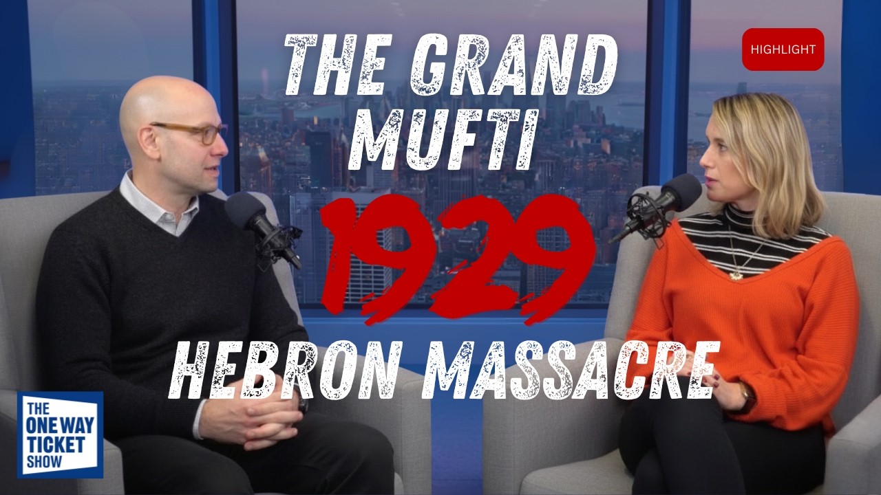 Yardena Schwartz: The Grand Mufti (Haj Amin al-Husseini) and the 1929 Hebron Massacre