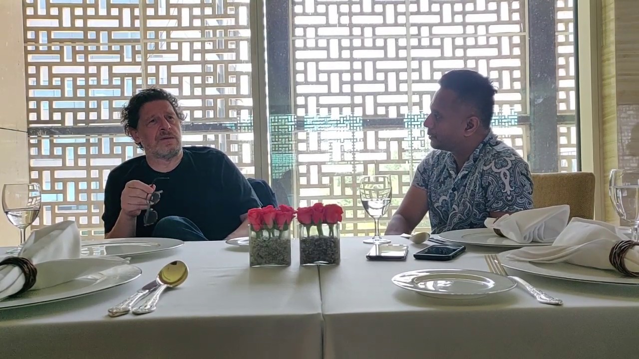 Marco on using local produce for the Dinner and Brunch