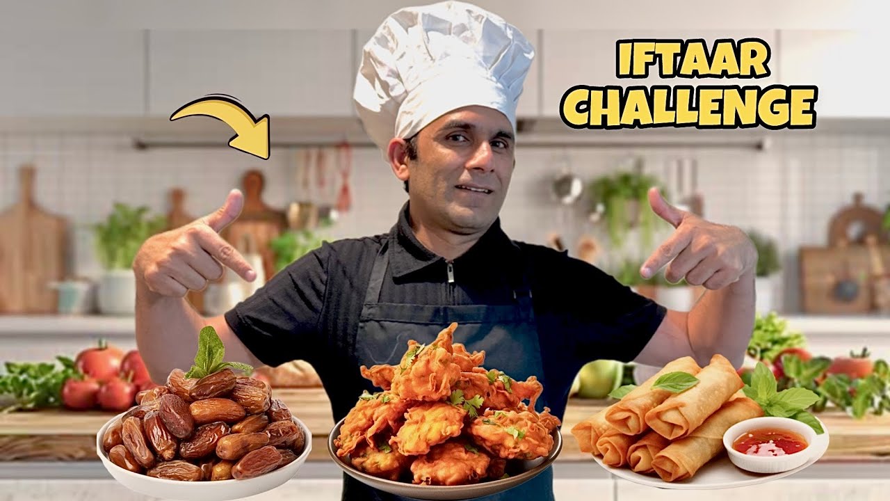 Iftaar Challenge with Luqman 🌙 | Sehrish & Luqman Vlogs! ✨