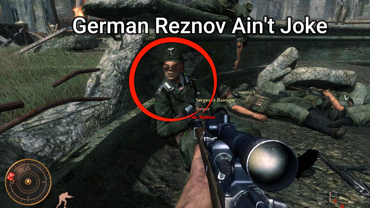 COD World at War as a German Soldier | Eastern Front | Vendetta Campaign