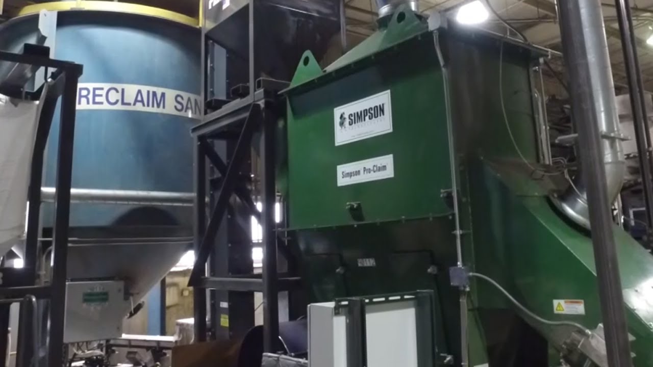 Simpson Sand Reclamation Test Program