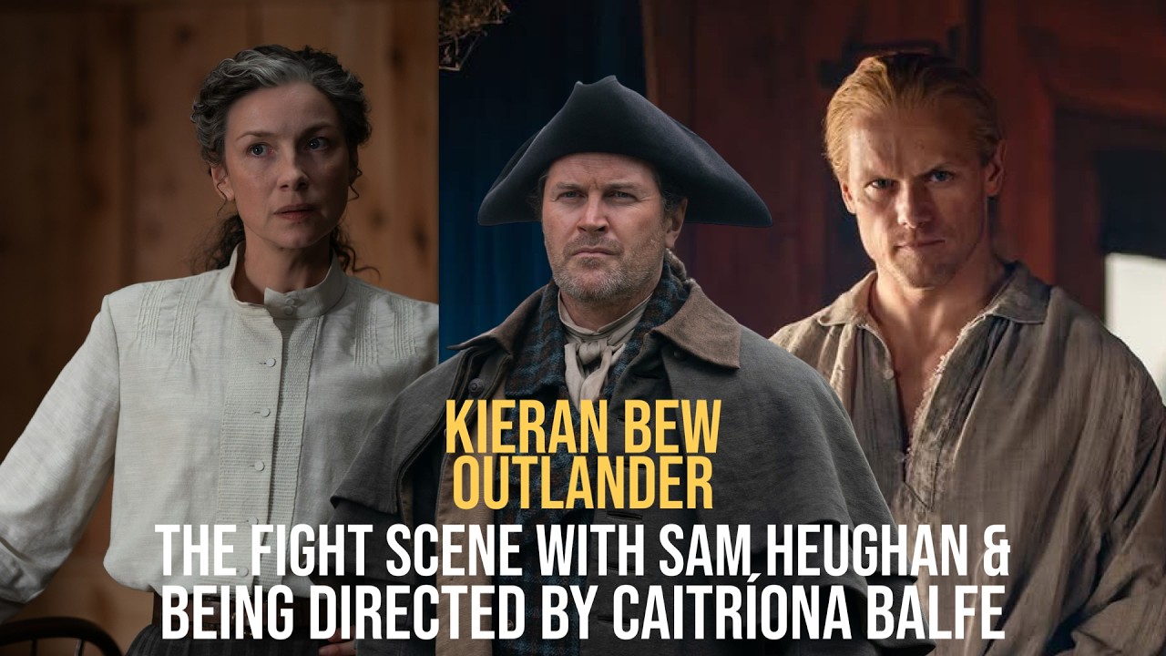Kieran Bew Reveals What He Said to Sam Heughan in The 'Outlander' Fight Scene