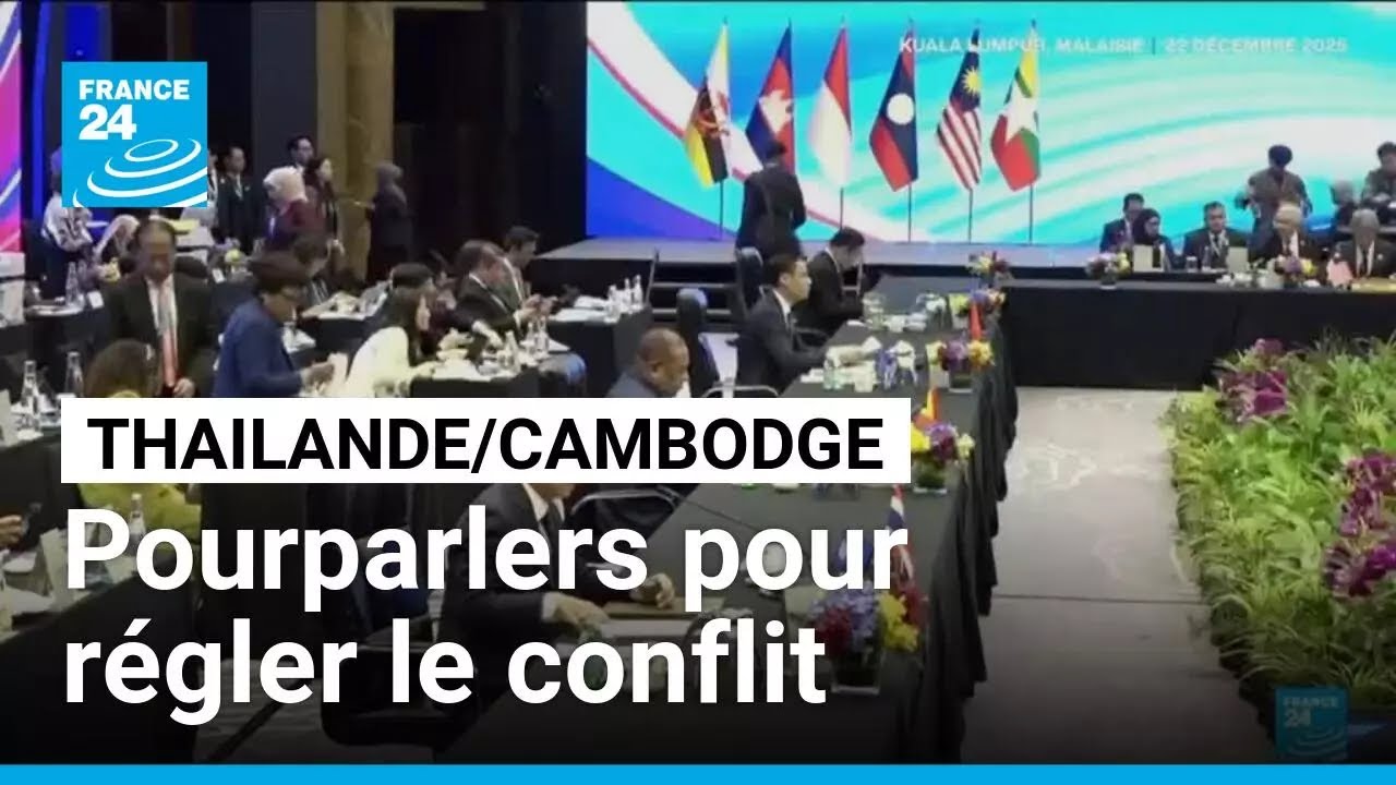 Tha&iuml;lande/Cambodge : 4 jours de discussions pour r&eacute;gler le conflit frontalier &bull; FRANCE 24
