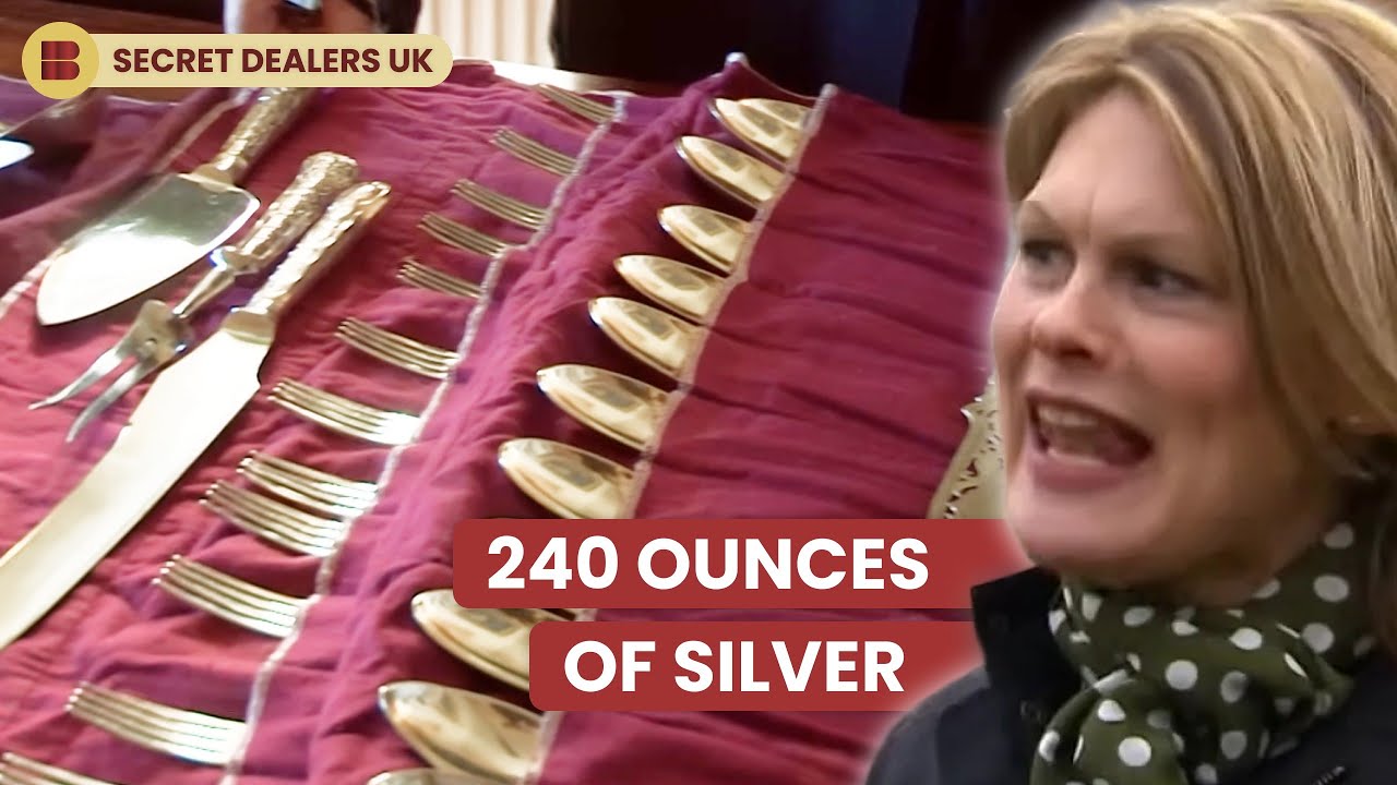 Victorian Silver Canteen Sparks Dealer Battle | Secret Dealers UK