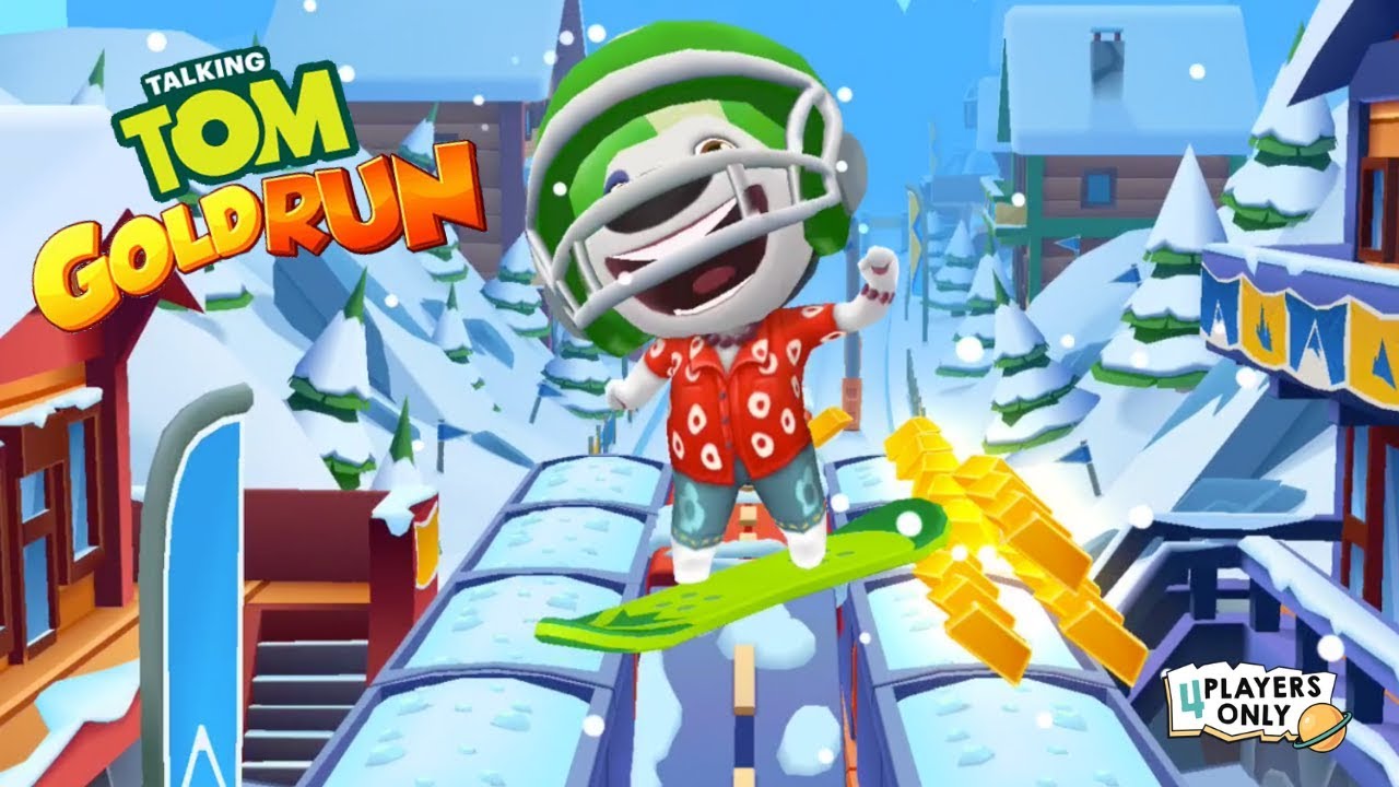 Talking Tom Gold Run | HAPPY HOLIDAYS: Celebrate with SNOWBOARD WORLD!