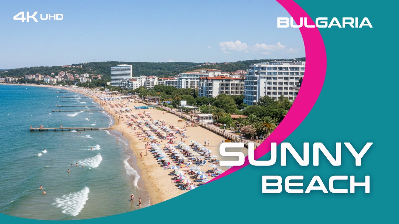 Sunny Beach, Bulgaria: the best of- seen from above