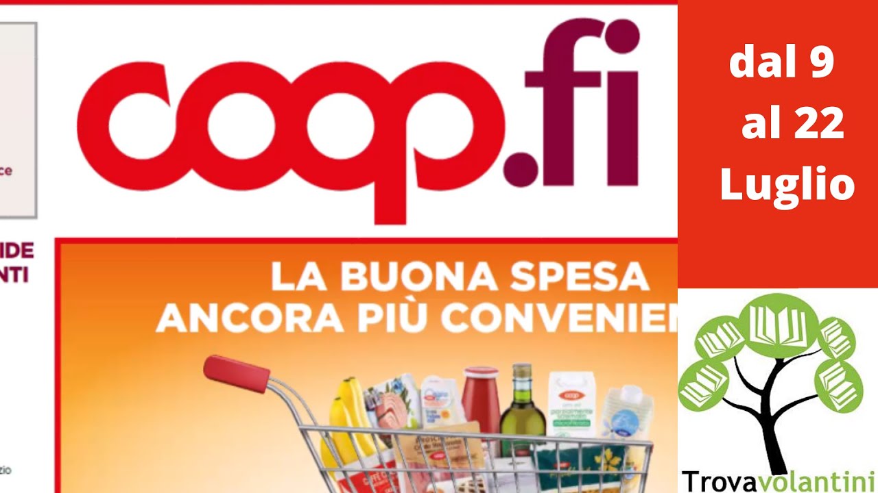 COOP FI Volantino dal 9 al 22 luglio 2020