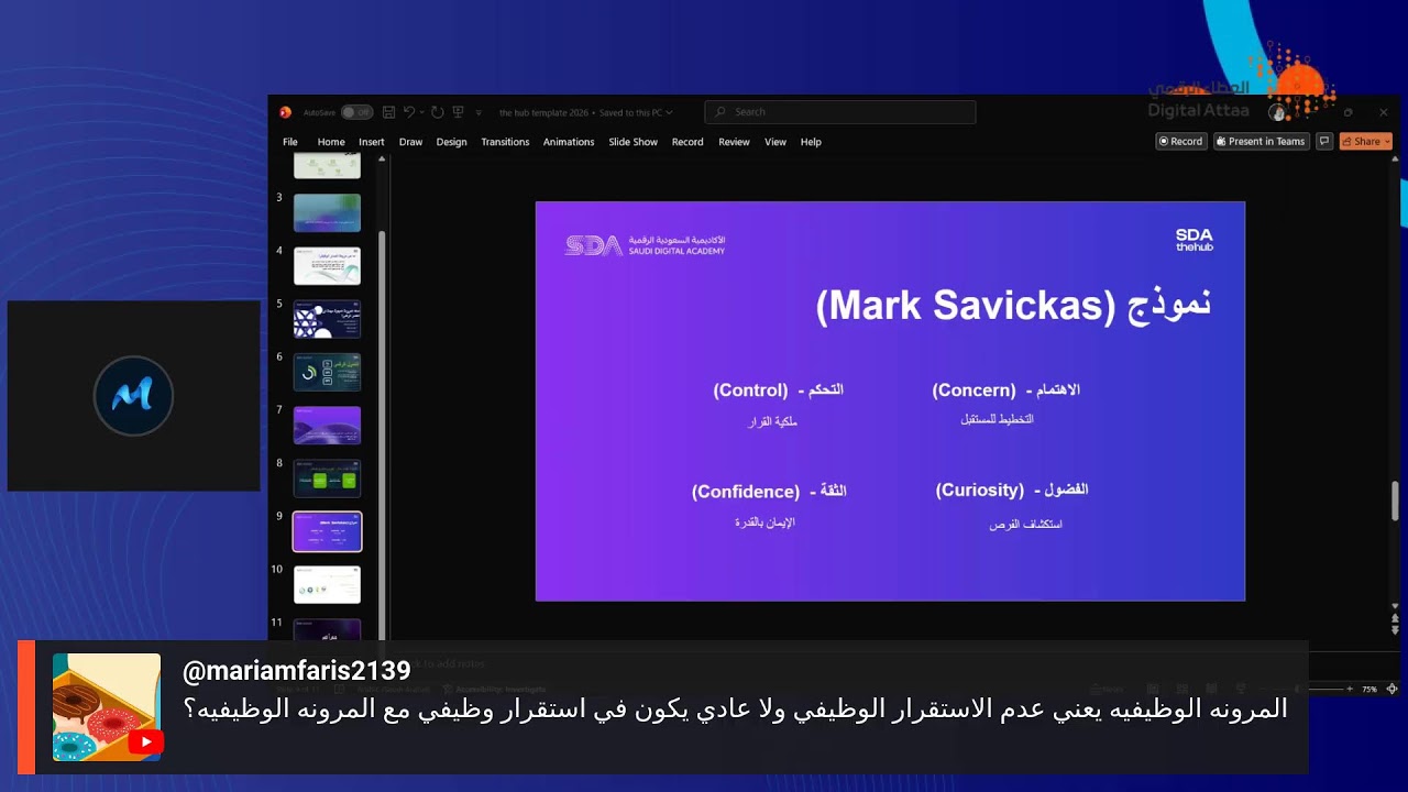 العطاء الرقمي | مرونة المسار الوظيفي  في زمن التحول الرقمي