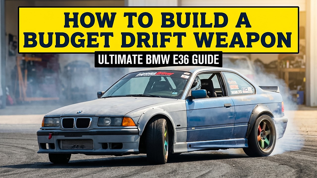 How To Build The Ultimate Budget BMW E36 Drift Car