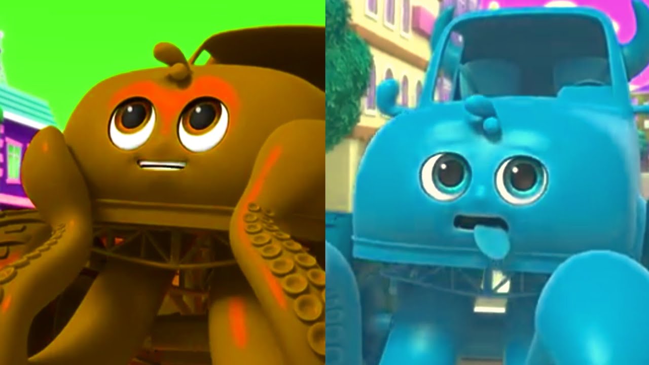 The Thirsty Monster Play Track/ layout + visual effect