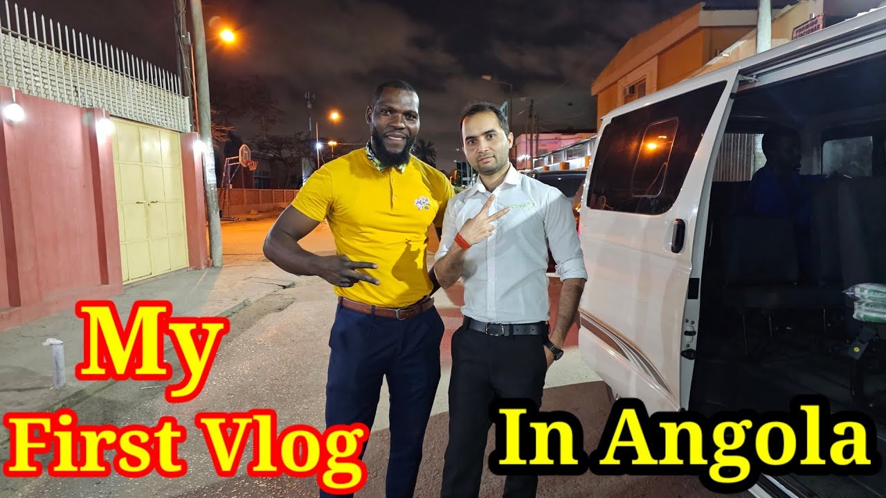 #myfirstvlog #Angolavlogs. My first Vlog In Angola ।। Angola Ke Bare Me Jane ।। सुनहरा भारत