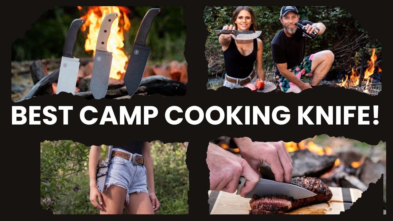 The Best Camp Cooking Knives for Grilling Outdoors