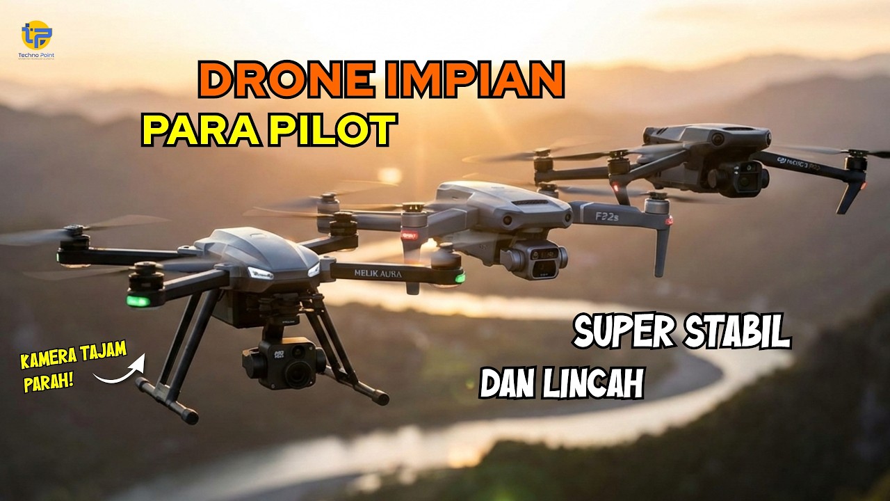 5 Rekomendasi DRONE MURAH TERBAIK 2026 – Video & Foto Tajam, Cocok Untuk Pemula