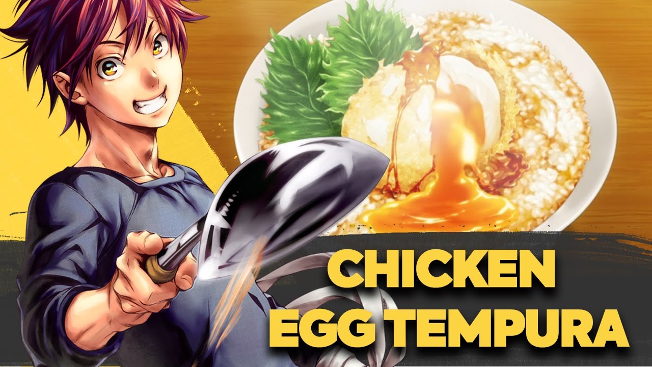 How to make Chicken Egg Tempura Don by Yukihira Soma | Food Wars!: Shokugeki no Soma