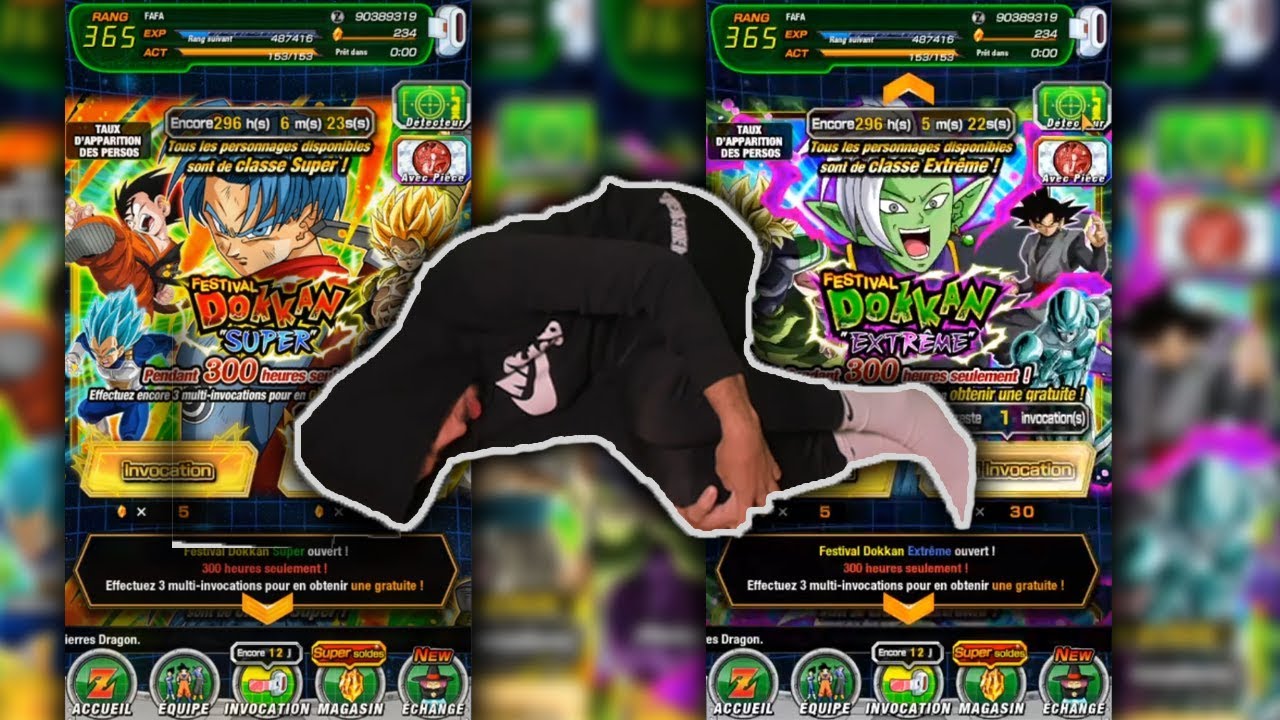 INVOCATION DOKKAN BATTLE DOUBLE DOKKAN FEST TRUNKS ZAMASU MF... POURQUOI ETRE AUSSI CORROMPU !