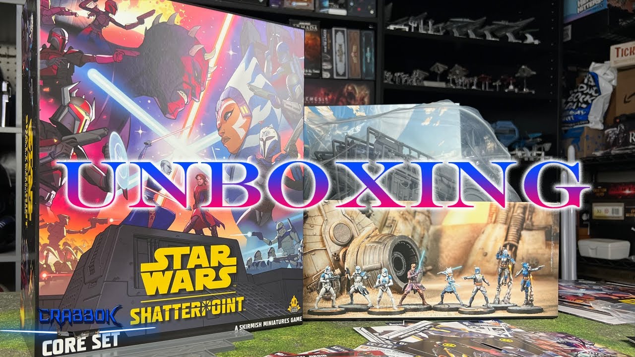Star Wars Shatterpoint - Core Set Unboxing -