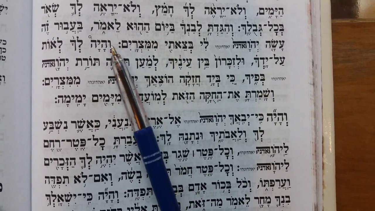 קדש לי כל בכור,לאחר הנחת תפילין