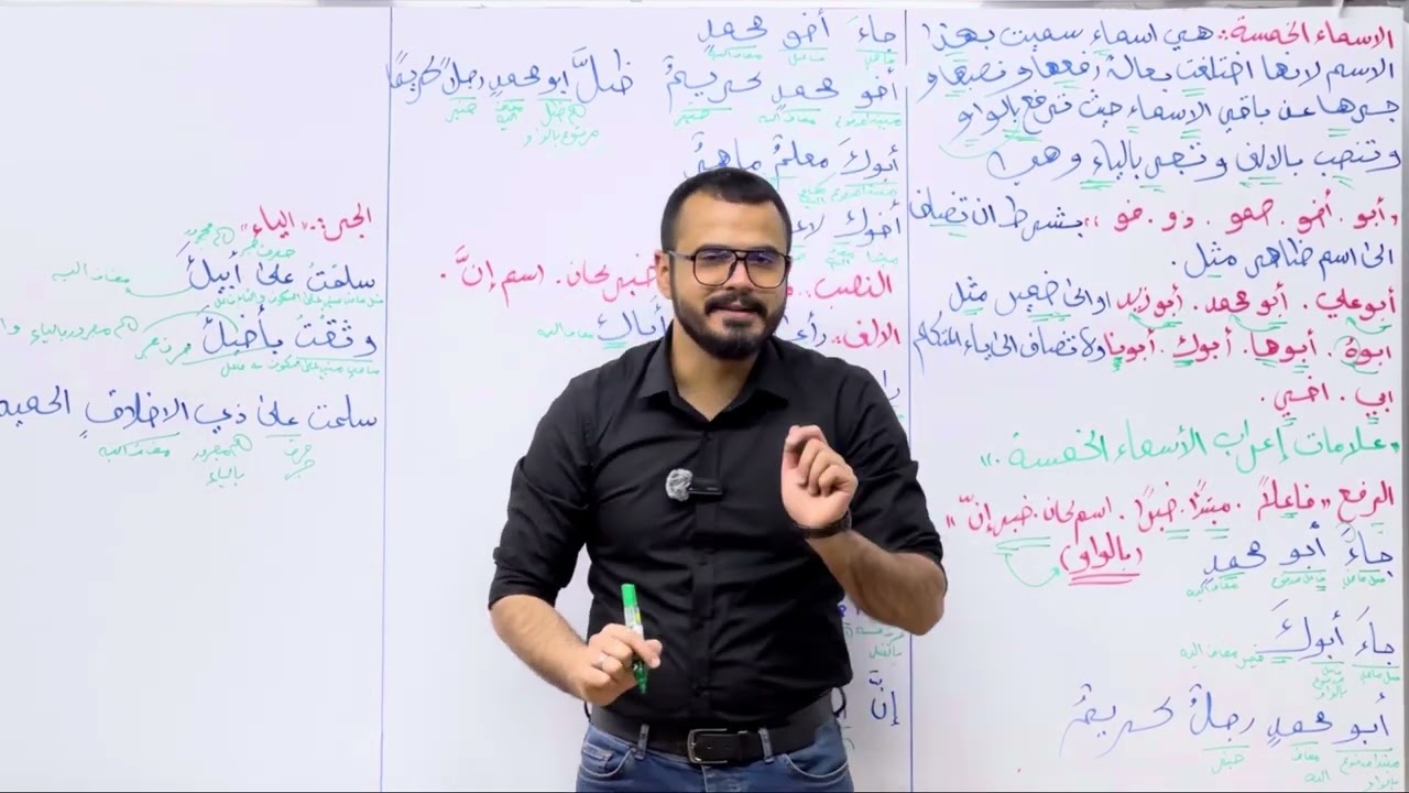 الأسماء الخمسة /المحاضرة العشرون /الصف السادس الابتدائي