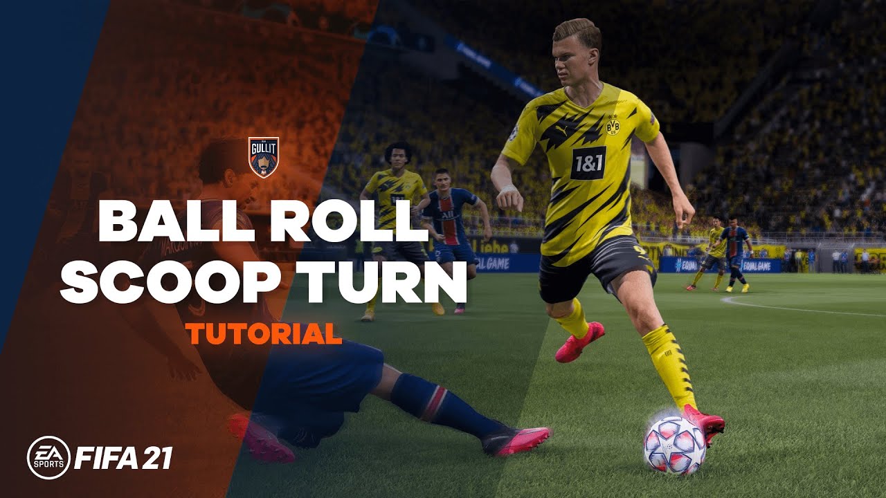 THE Skill Move Combination of FIFA 21 | Ball Roll Scoop Turn | TG Tutorials