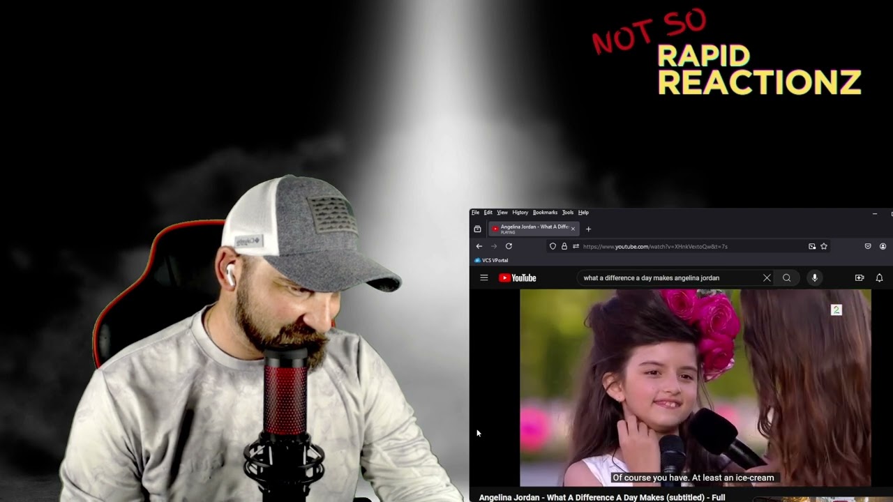 **FIRST TIME HEARING** ANGELINA JORDAN - WHAT A DIFFERENCE A DAY MAKES - SHE DOESN'T MISS - REACTION