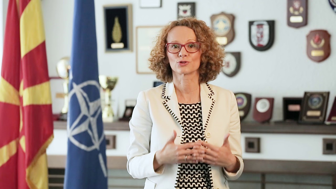 Порака на министерката Радмила Шекеринска пред Самитот на НАТО