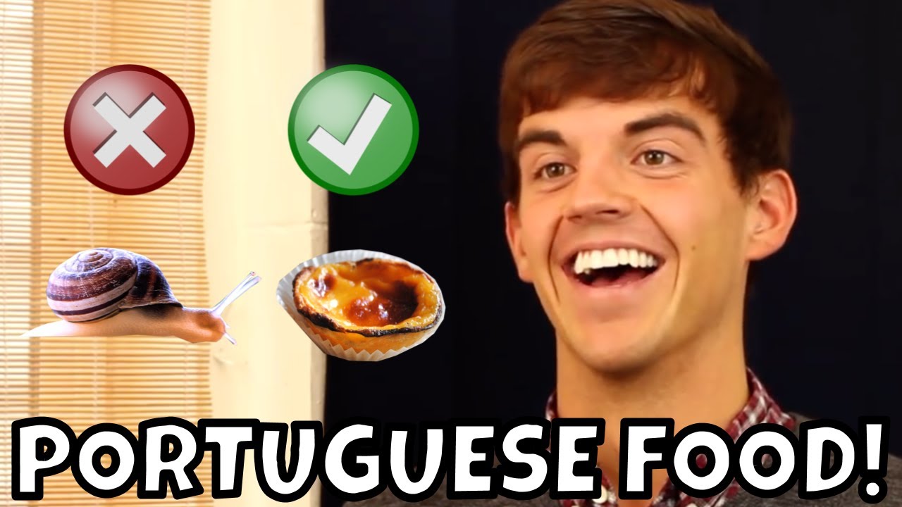 Foreigners REACT to Portuguese food // Food in Portugal // Street foods, traditional cuisine, etc