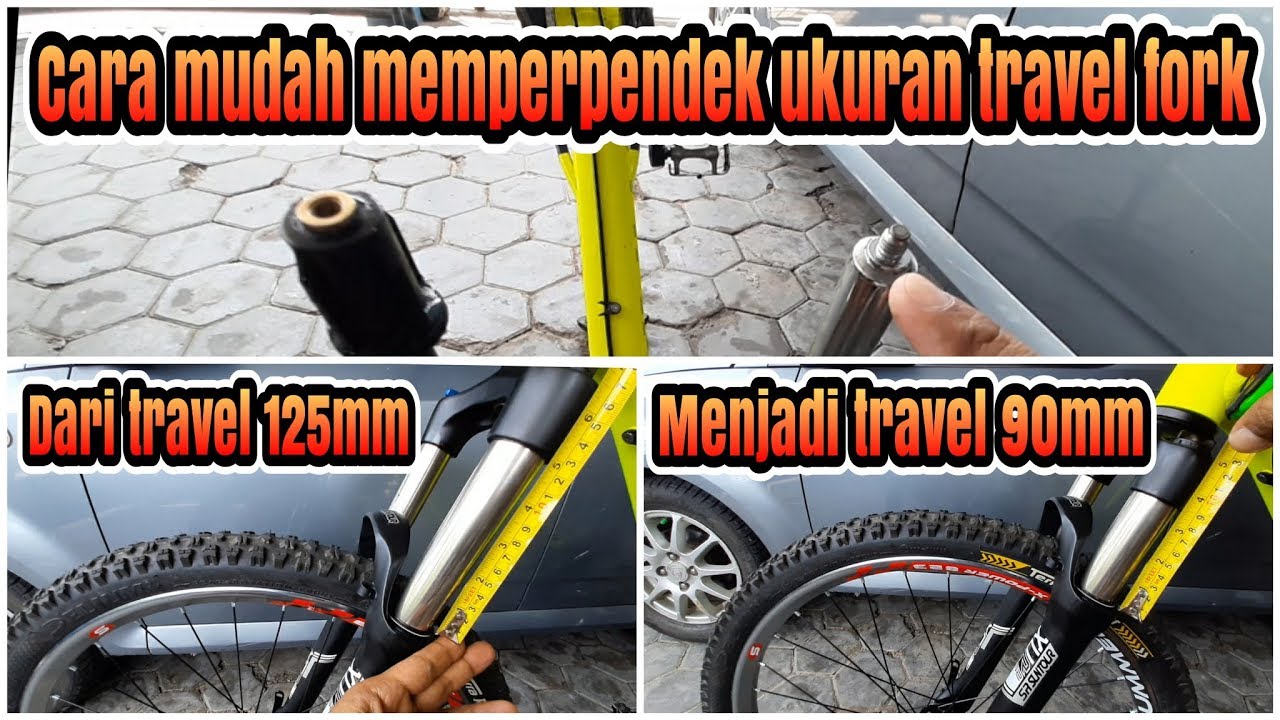 Cara termudah memendekkan stantion fork