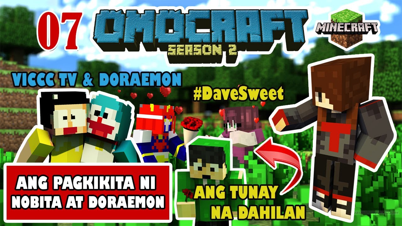 OMOCRAFT S2 | DAHILAN NG TAMPUHAN NI ESONI AT ESWEET | MAGING DORAEMON PARA KAY VICCC TV | MINECRAFT