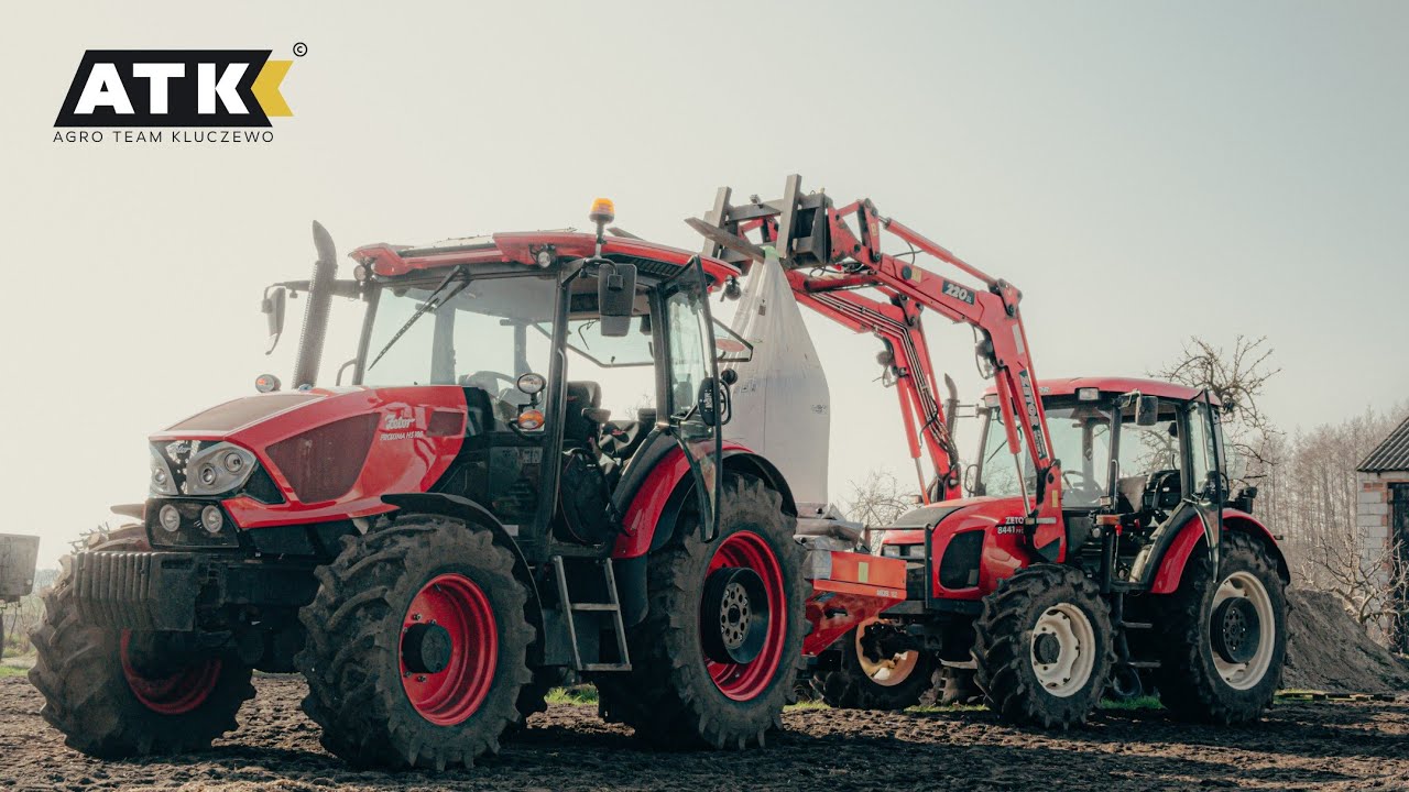 🔥Rozpoczęcie Wiosny z Zetorami!🔥Rozsiewanie Nawozu 2024 w GrMatusz!🔥2xZetor Proxima 8441, 100HS!🔥