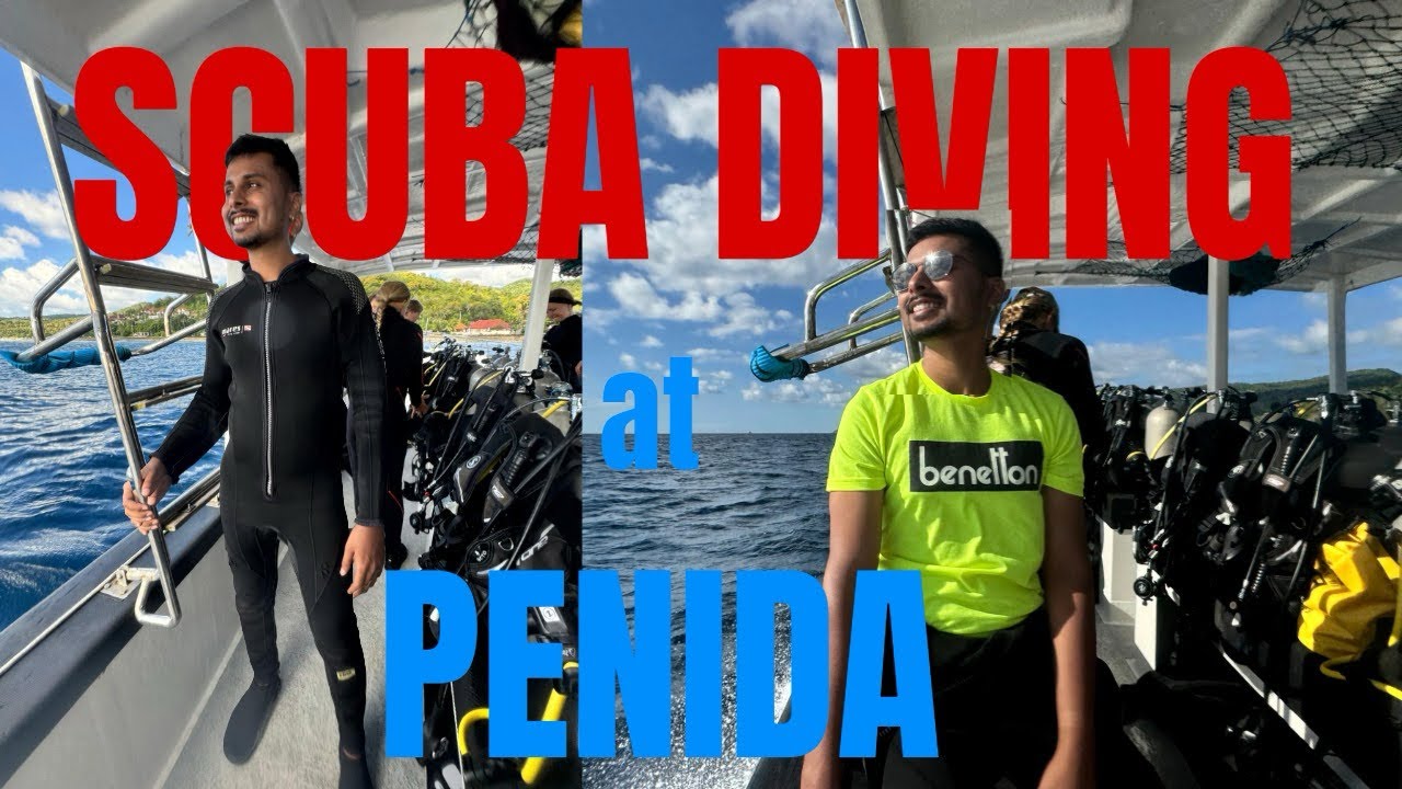 Scuba Diving at Nusa Penida most stunning reefs Bali | Bali Travel vlog✈️ | ep 11 | Rahul Dewangan 