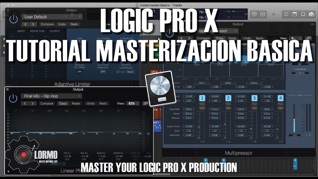 Logic Pro X - Tutorial Masterización Básica