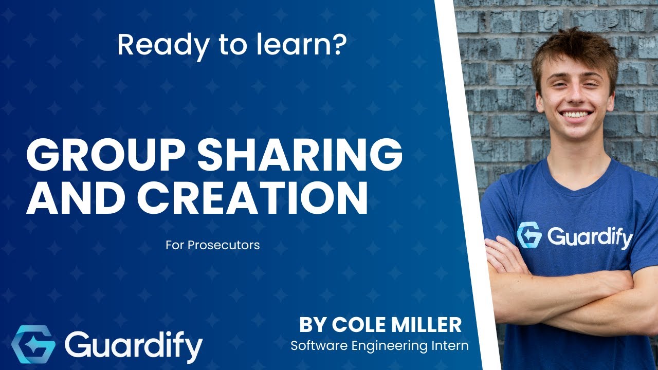 Group Creation and Sharing DEMO - Guardify