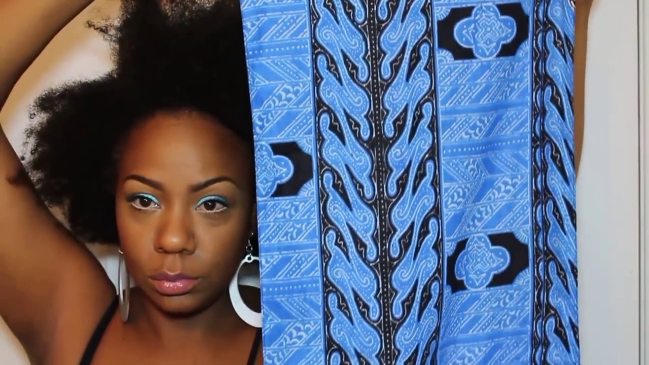 EASY HEADWRAP STYLING WITH MULTI USE SCARF | Hair Tutorial By Kwesiya
