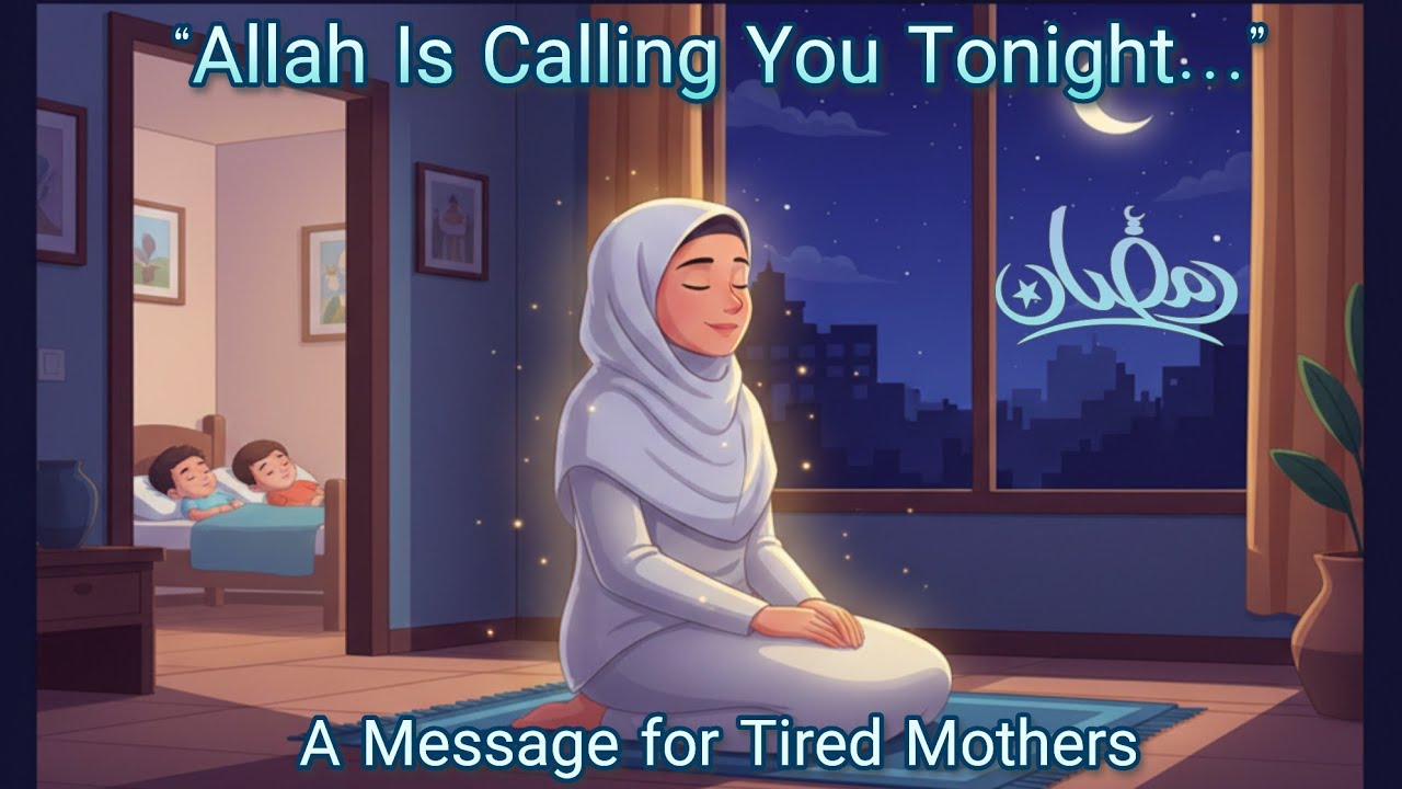 Tahajjud in Ramadan 🌙 A Powerful Reminder for Every Tired Mother | Allah Is Calling You#faithglow 