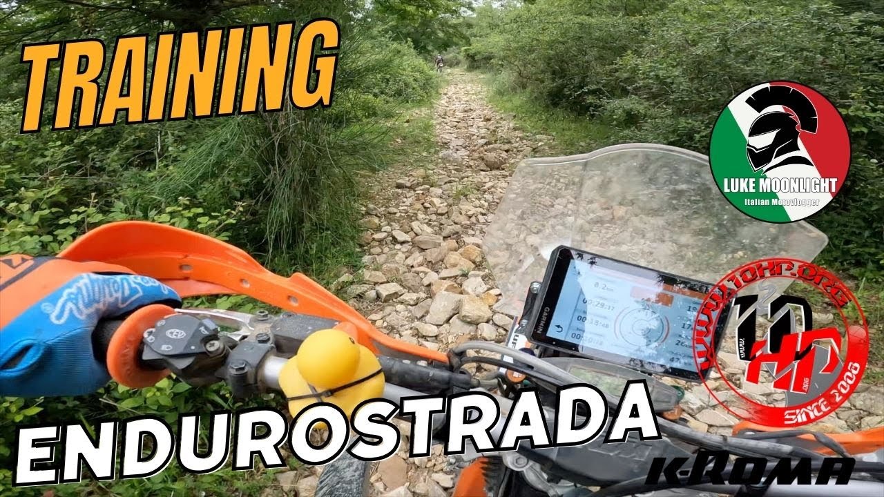 Training ENDUROSTRADA ma il GS SI ROMPE! - Rhapsody vlog 0012