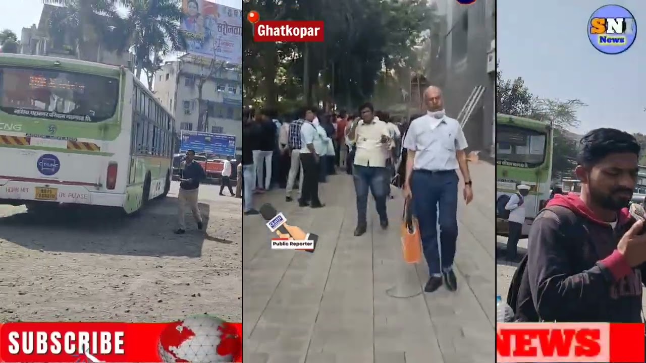 Fire broke out in Ghatkopar, Mumbai. Mumbai Ghatkopar Fire News. Mumbai Live News. Today's Breaki...