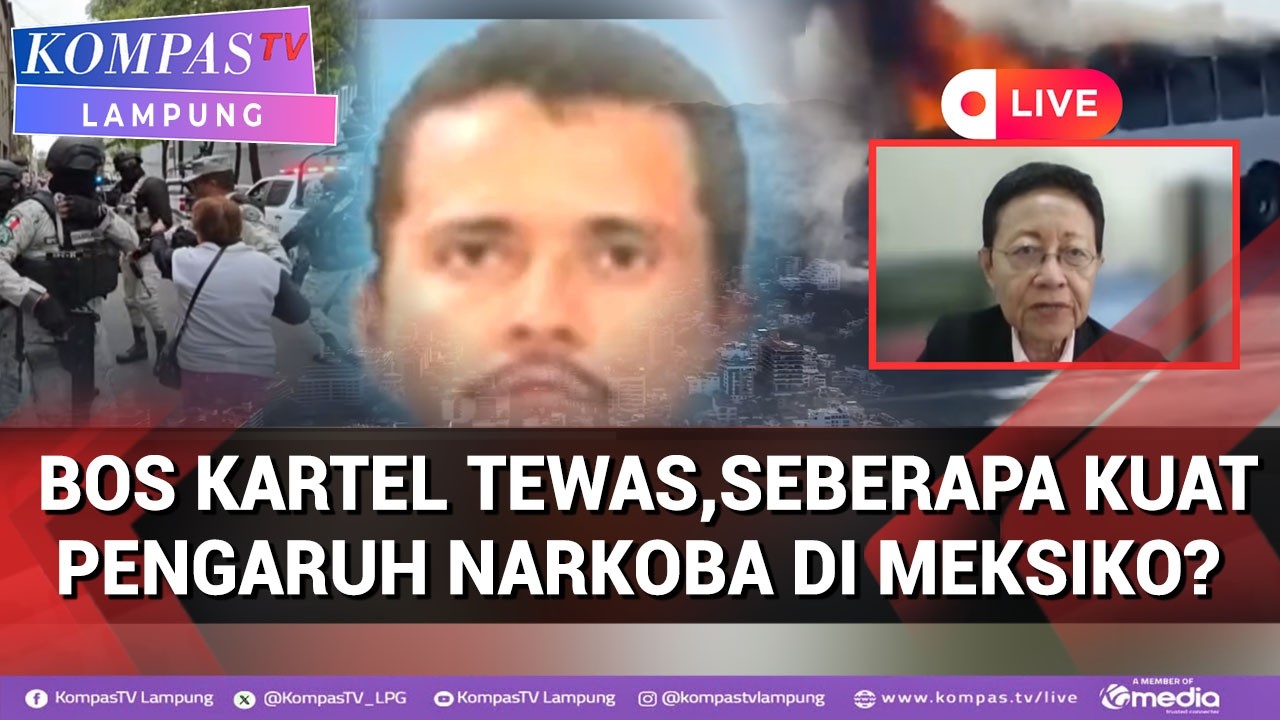 Pemimpin Kartel Tewas, Seberapa Kuat Pengaruh Narkoba di Meksiko?