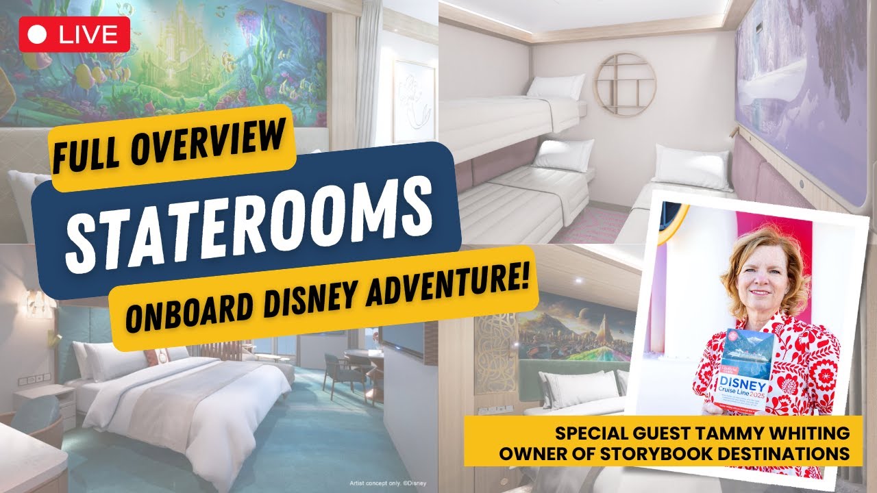 Disney Adventure Stateroom Overview