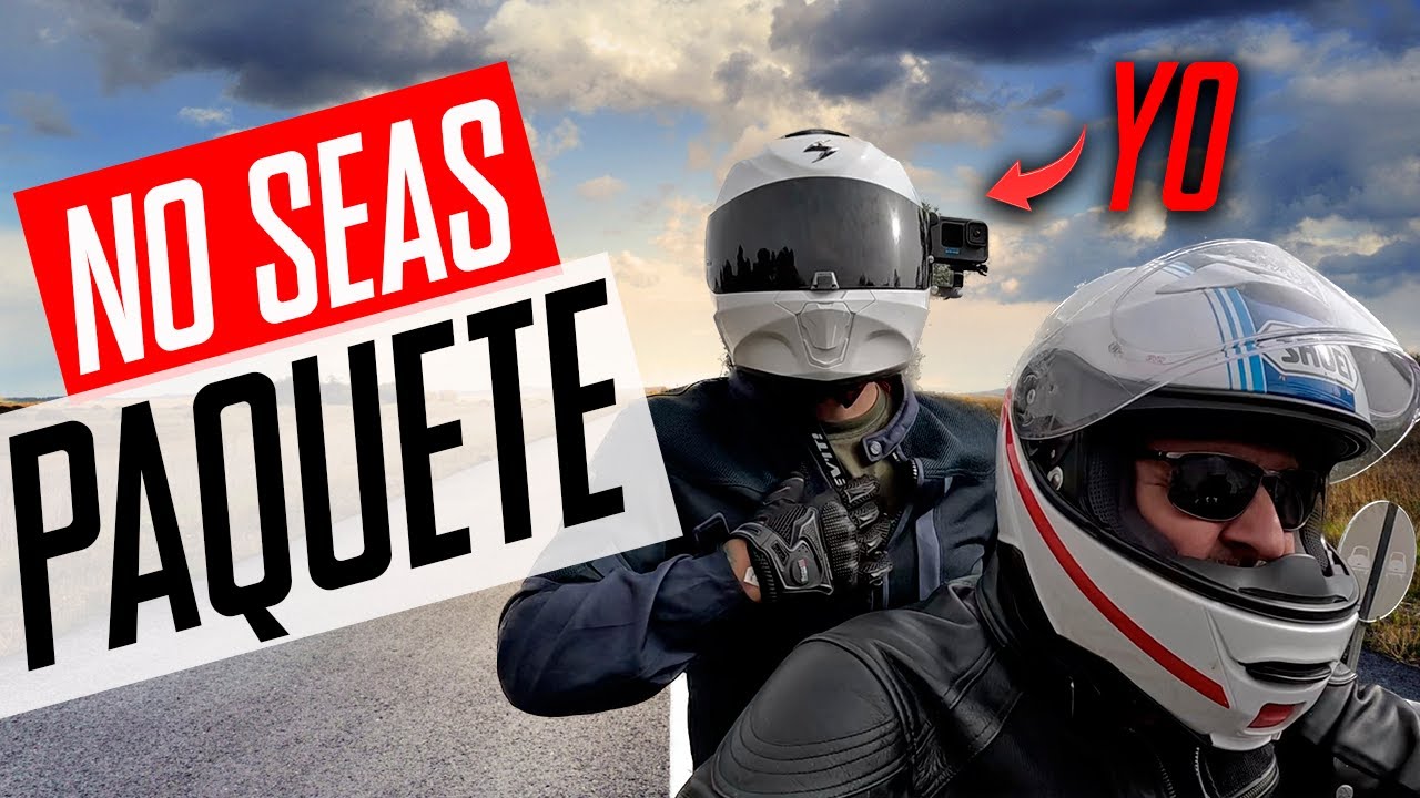 Como IR EN MOTO de PASAJERO o PAQUETE y no MORIR en el INTENTO