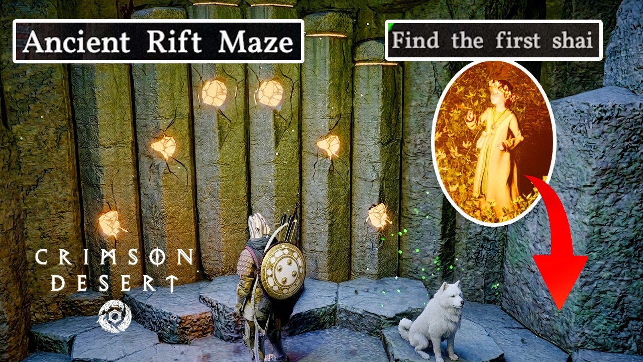 Как решить головоломку &laquo;Древний лабиринт разлома&raquo; и найти первого Шаи | Багровая пустыня