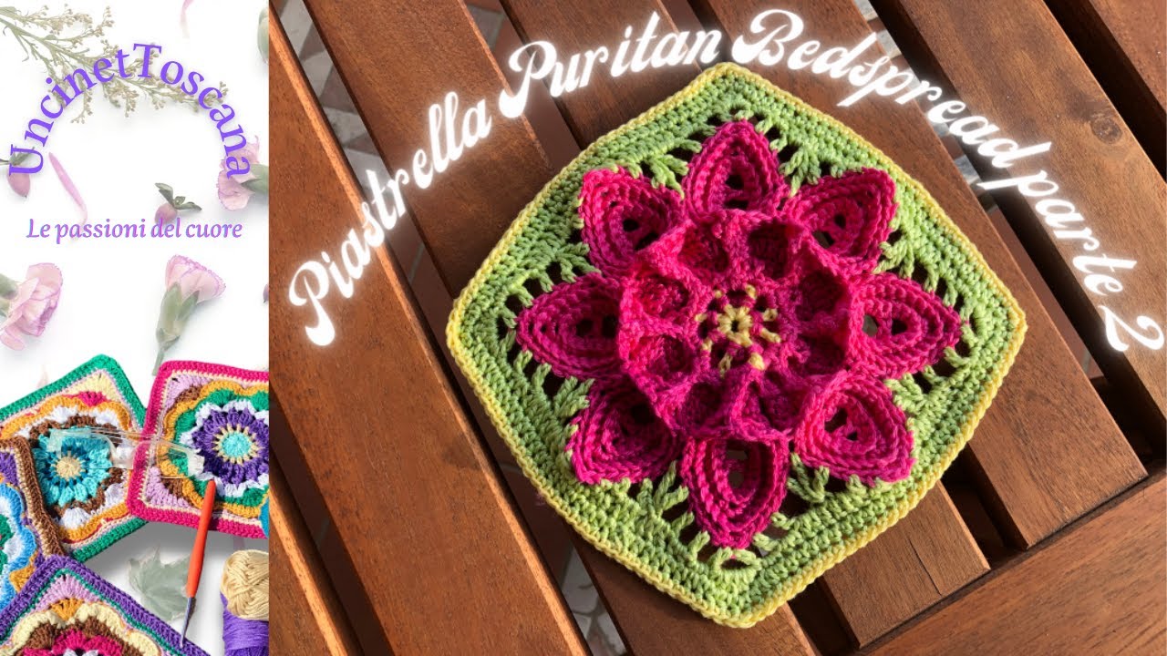 L' introvabile e ricercatissimo tutorial piastrella Puritan Bedspread parte 2