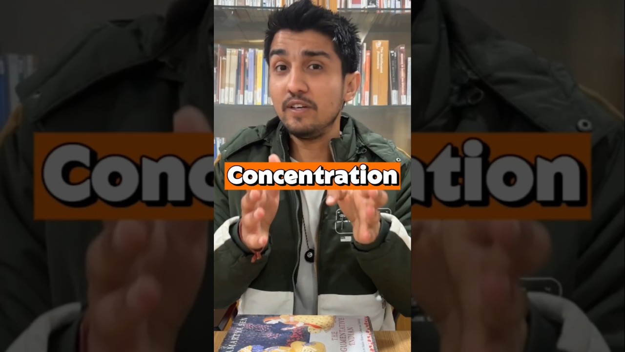 Concentration of Mind is the Essence of Education! 
