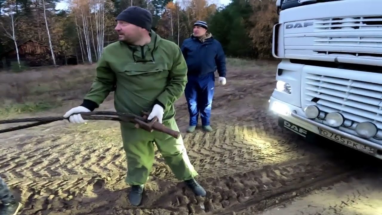Тянем фуру по пескам