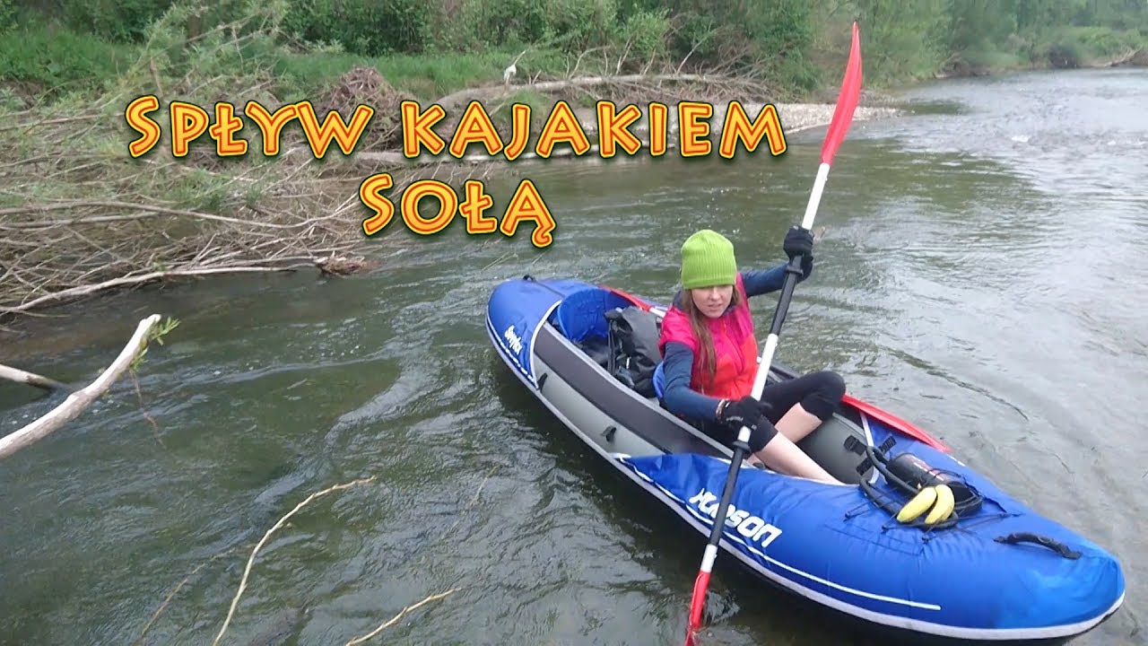 Kajakiem Sołą do Oświęcimia. Kayaking Sola river. Poland